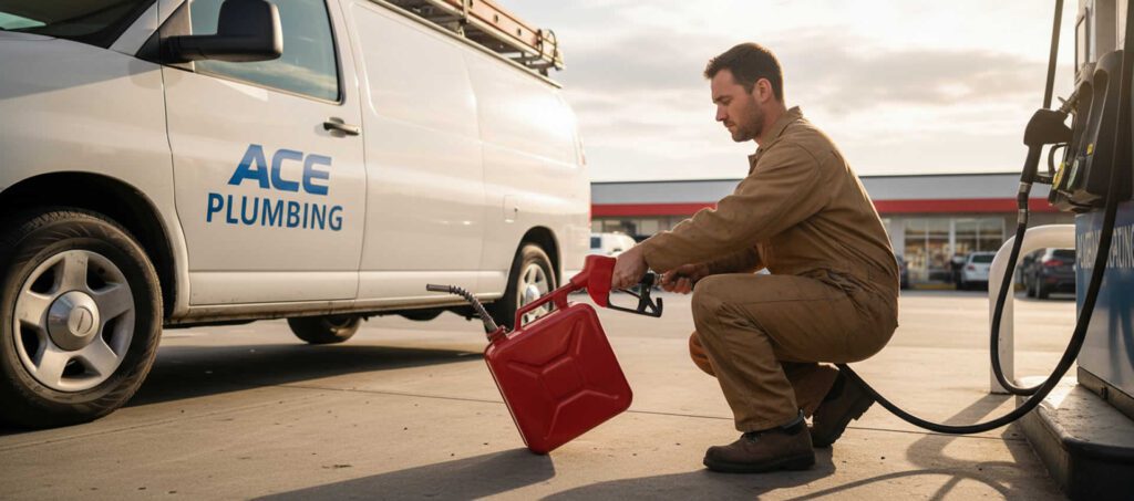 Stolen Fuel from Work Site Case Study